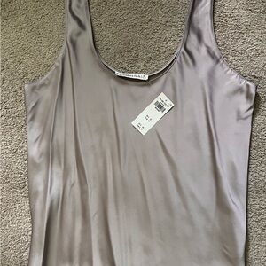 A&F Satin Scoop Neck Cami. NWT Size Medium
